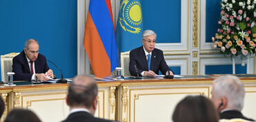 Tokayev: Qazaxıstan “Tramp marşrutu” layihəsində iştirak etməkdə maraqlıdır