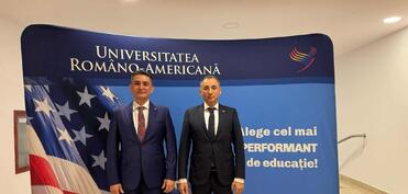 Səfirimiz Rumıniya-Amerikan Universitetin rektoru Kostel Neqriça ilə görüşüb