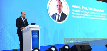 Türkiyə PA-nın nümayəndəsi: Süni intellektlə gücləndirilmiş yeni media alətlərindən ictimai asayişi pozmaq üçün istifadə olunur