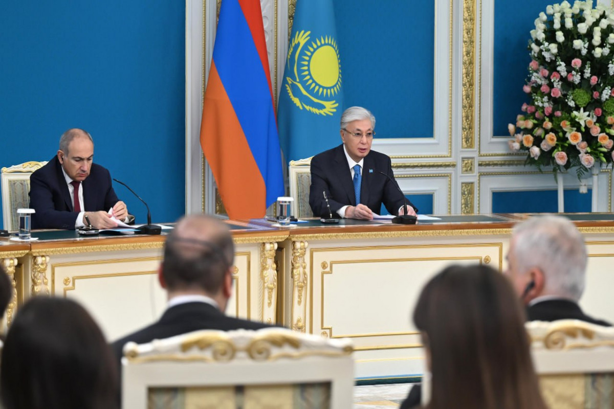 Tokayev: Qazaxıstan “Tramp marşrutu” layihəsində iştirak etməkdə maraqlıdır