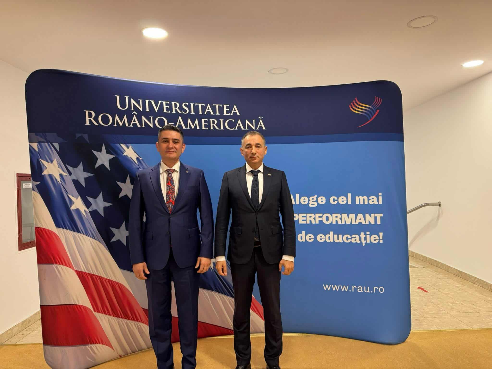Səfirimiz Rumıniya-Amerikan Universitetin rektoru Kostel Neqriça ilə görüşüb