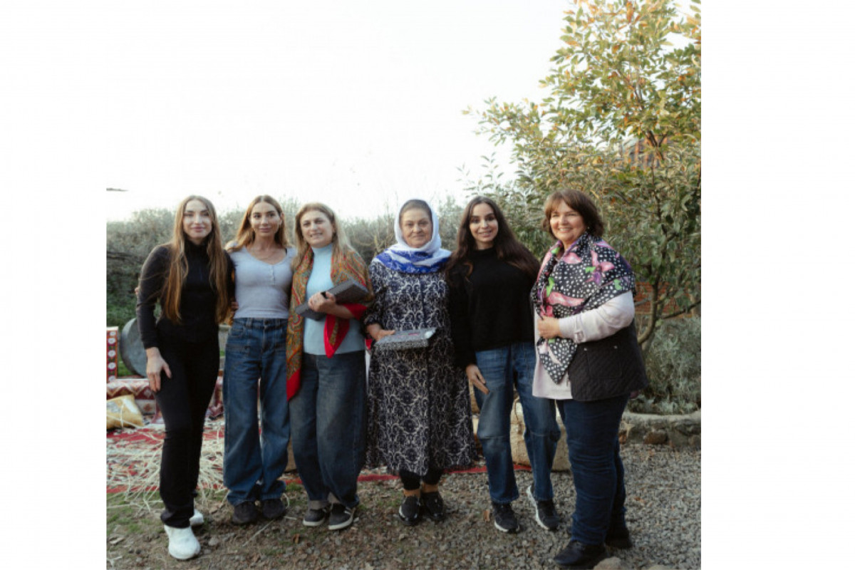 Leyla Əliyeva, Arzu Əliyeva və Alena Əliyeva Lənkəranda fermer təsərrüfatı ilə tanış olublar - FOTO