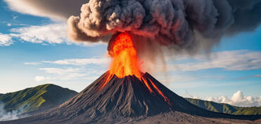 Havay adalarında vulkan yenidən püskürüb