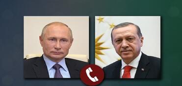 Putin Ərdoğanla telefon danışığı aparıb