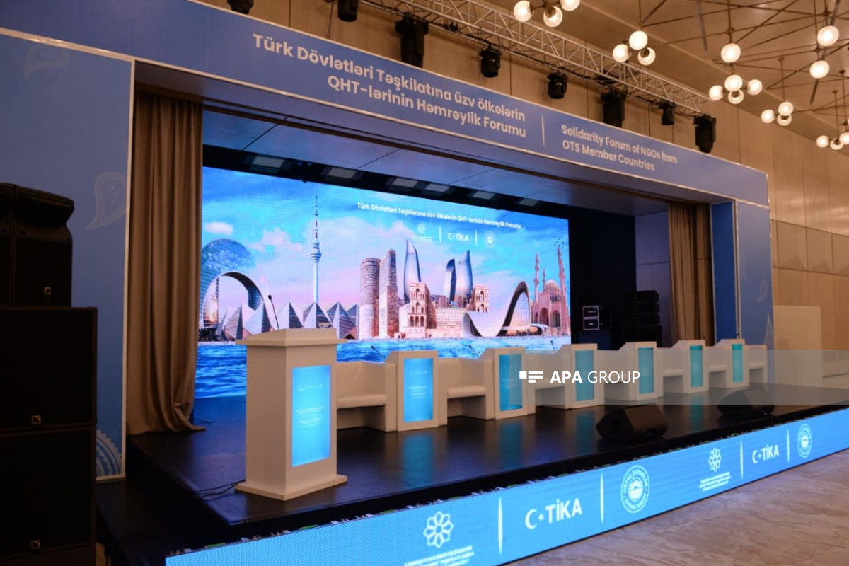 Bakıda ilk dəfə TDT-yə üzv ölkələrin qeyri-hökumət təşkilatlarının həmrəylik forumu keçirilir
