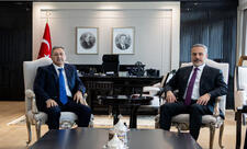 Hakan Fidan Xələf Xələfovla görüşüb