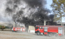 Ağstafada ev yanıb