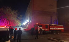 Goranboyda döşəməsi çökən bina söküləcək