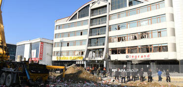 Nərimanovda obyektdə partlayış zamanı xəsarət alan 4 nəfər evə buraxılıb