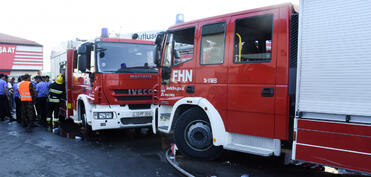 Bakıda evdə yanğın olub, 2 nəfər xəsarət alıb  - VİDEO