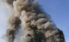 Honq-Konqda göydələnlərdə yanğın baş verib