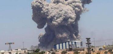 Suriyanın şimal-qərbindəki İdlib vilayətində güclü partlayış baş verib