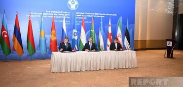 Azərbaycan, İran və Rusiya arasında üçtərəfli Anlaşma Memorandumu imzalanıb