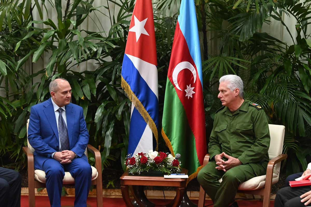 YAP nümayəndə heyəti Kubaya səfər edib, Prezidentlə görüş olub