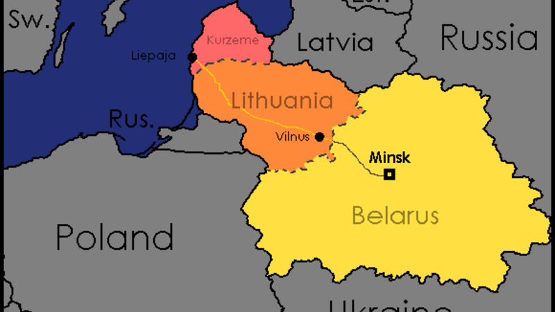 Belarus Litvaya nota verdi