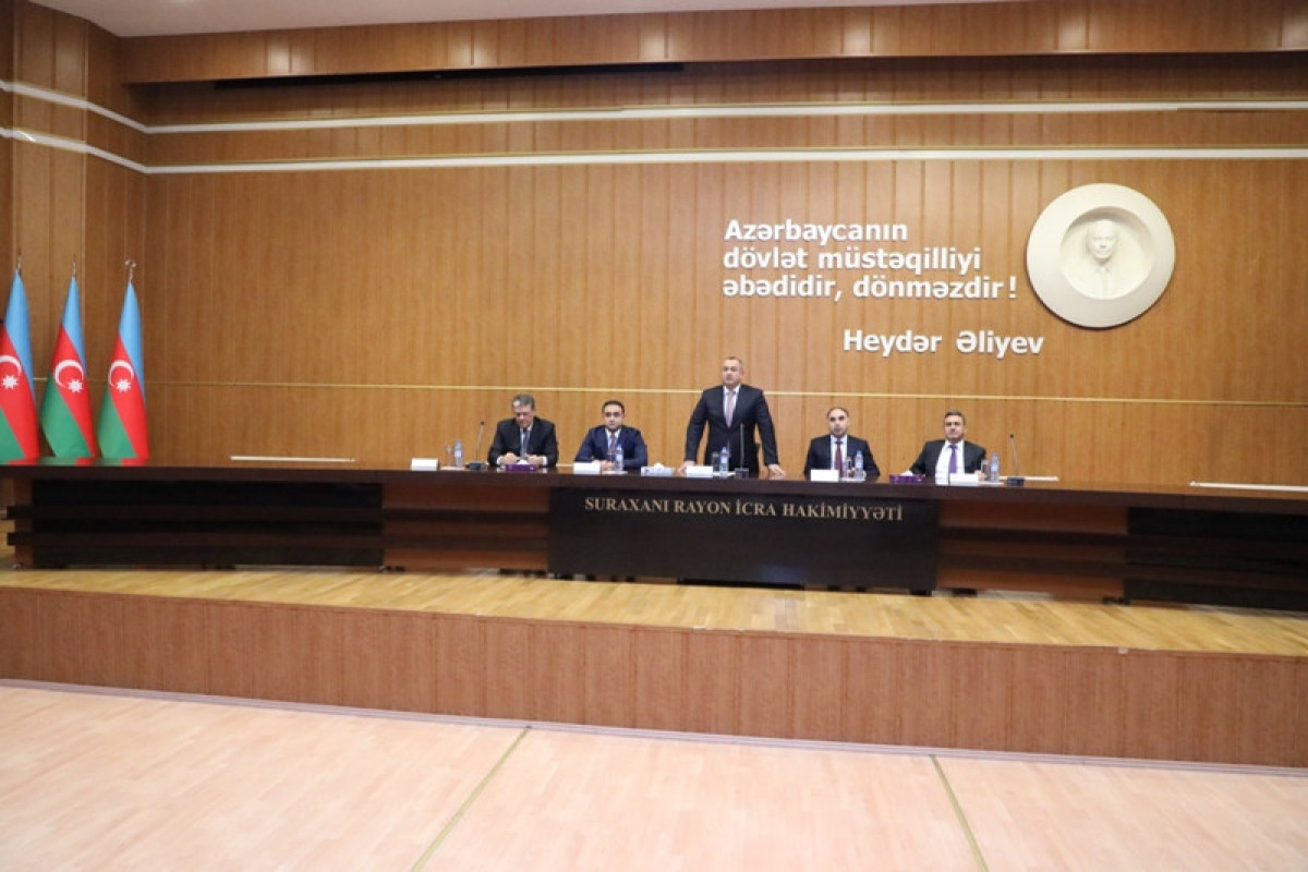 Daha üç rayonda qarlı havalara hazırlıq tədbirlərinin vəziyyəti müzakirə edilib