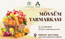 Bakıda “Mövsüm Yarmarkası” təşkil olunacaq