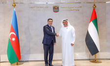 Fərid Əhmədov BƏƏ-nin ədliyyə naziri ilə görüşüb