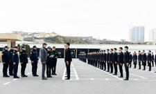 Vilayət Eyvazov sıra baxışı keçirib - VİDEO