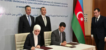 Azərbaycan–İordaniya sənədləri imzalanıb