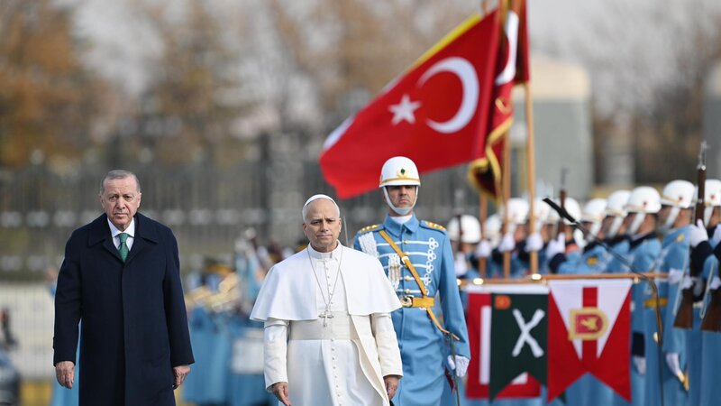 XIV Leo Ankarada Ərdoğanla görüşdü