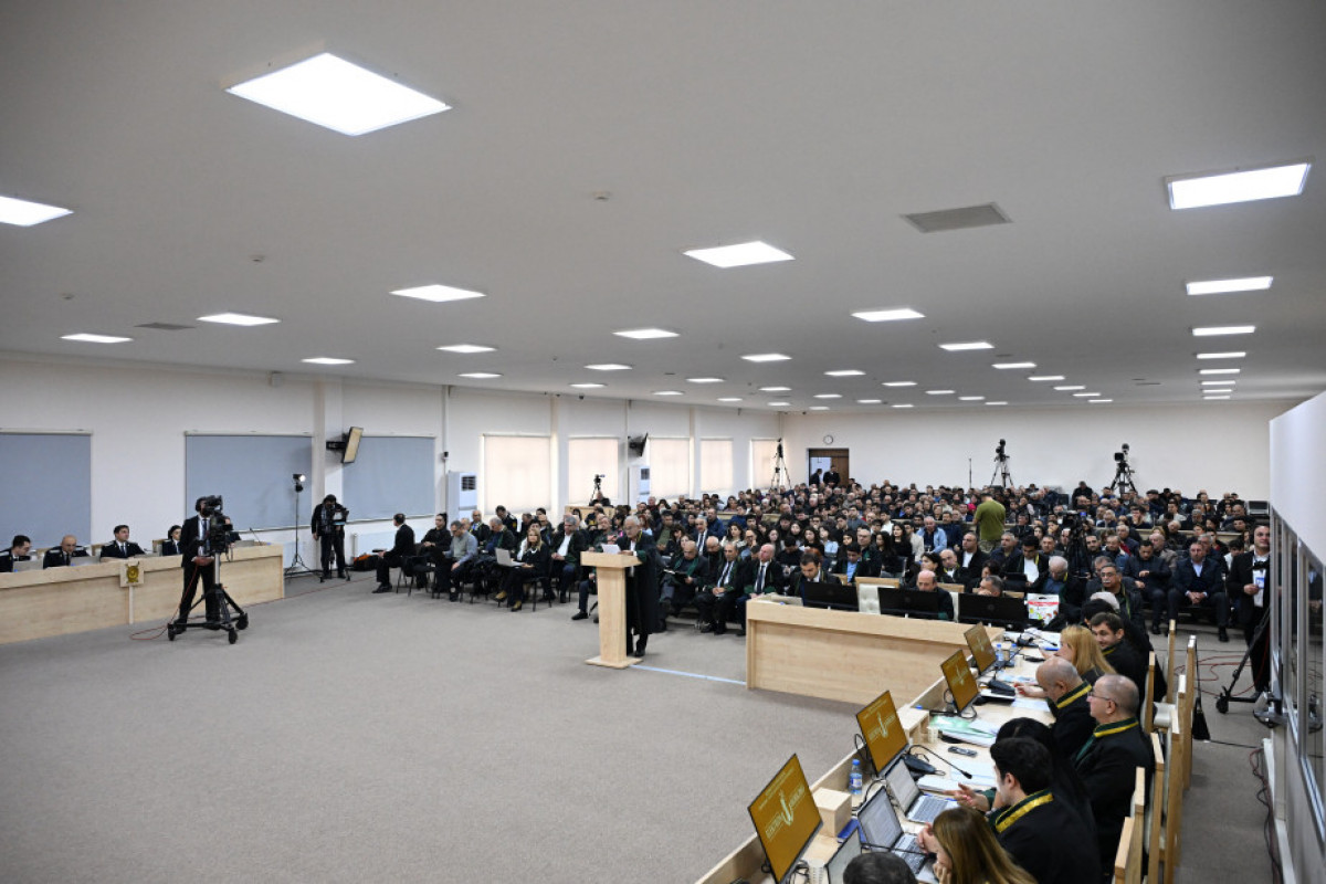 Ermənistan vətəndaşlarının məhkəməsində 6 təqsirləndirilən şəxsin vəkili müdafiə çıxışı edib