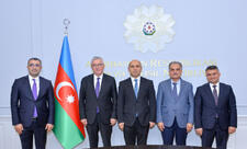 Nazir Türkiyənin Ali Təhsildə Keyfiyyət Təminatı Şurasının sədri ilə görüşüb