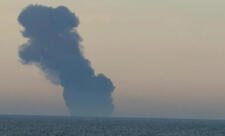 Qara dənizdə Rusiyaya məxsus gəmidə partlayış olub