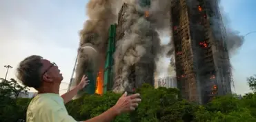 Honq Konqda yaşayış kompleksində yanğında ölənlərin sayı 128-ə çatıb