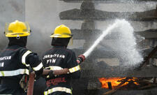 Gəncədə 3 otaqlı evdə yanğın olub