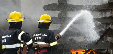 Gəncədə 3 otaqlı evdə yanğın olub