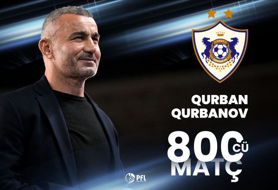 Qurban Qurbanov “Qarabağ”ın baş məşqçisi kimi 800-cü oyununa çıxıb