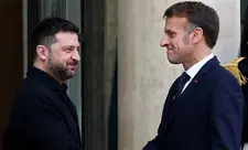 Zelenski Parisdə Makronla görüşüb