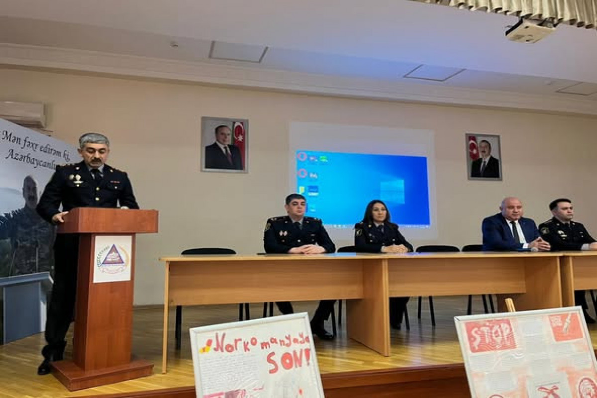 "Narkomaniya və erkən nikaha yox deyək” adlı tədbir keçirilib