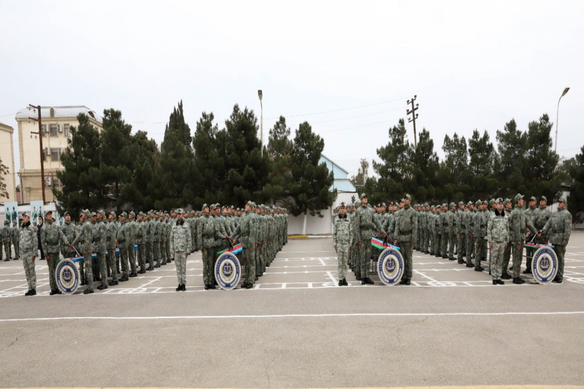 Penitensiar xidmətin Mühafizə alayında andiçmə mərasimi keçirilib