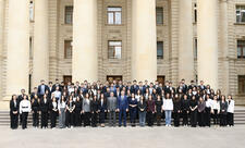 Ayxan Hacızadə diplomatiya könüllüləri ilə görüşüb