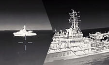 Gürcüstana gedən Rusiya gəmisinə Türkiyə sahillərində dron zərbəsi endirilib