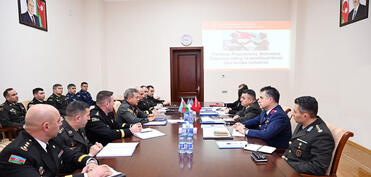 Azərbaycan-Türkiyə Yüksək Səviyyəli Hərbi Dialoq İclası başlayıb