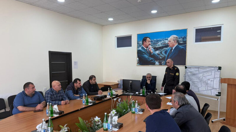 FHN-in Bakı Regional Mərkəzi mülki müdafiə məşqləri keçirdi - FOTO