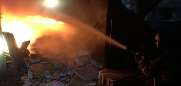 Rusiya Dnepropetrovska dron zərbəsi endirib, 2 nəfər ölüb, 3 nəfər yaralanıb