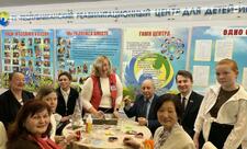 Minskdəki diasporumuz əlil uşaqlarla görüşüb