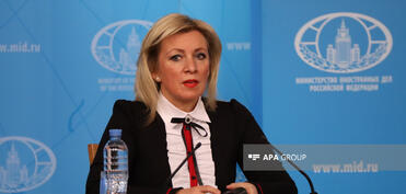 Zaxarova: Qarabağın müstəqilliyi və Ermənistana birləşdirilməsi barədə danışıq aparılmayıb