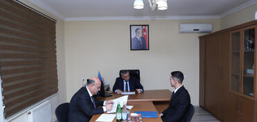 Mürsəl İbrahimov Xaçmazda qəbul keçirib