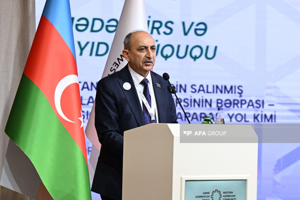 ərbi Azərbaycan İcmasının məqsədi 300 mindən çox qaçqının öz yurduna qayıdışıdır