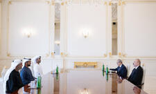 Prezident İlham Əliyev BƏƏ-nin bir sıra şirkətlərinin rəhbərlərini qəbul edib