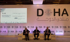 Dohada Hikmət Hacıyev və Armen Qriqoryan panel müzakirəsində iştirak edib