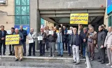 Təbrizli təqaüdçülər etiraz aksiyası keçirdilər