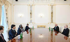 Prezident İlham Əliyev “Global Infrastructure Partners” şirkətinin baş icraçı direktorunu qəbul edib