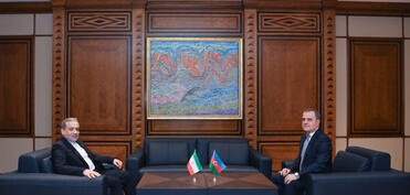 Ceyhun Bayramov Əraqçi ilə görüşüb