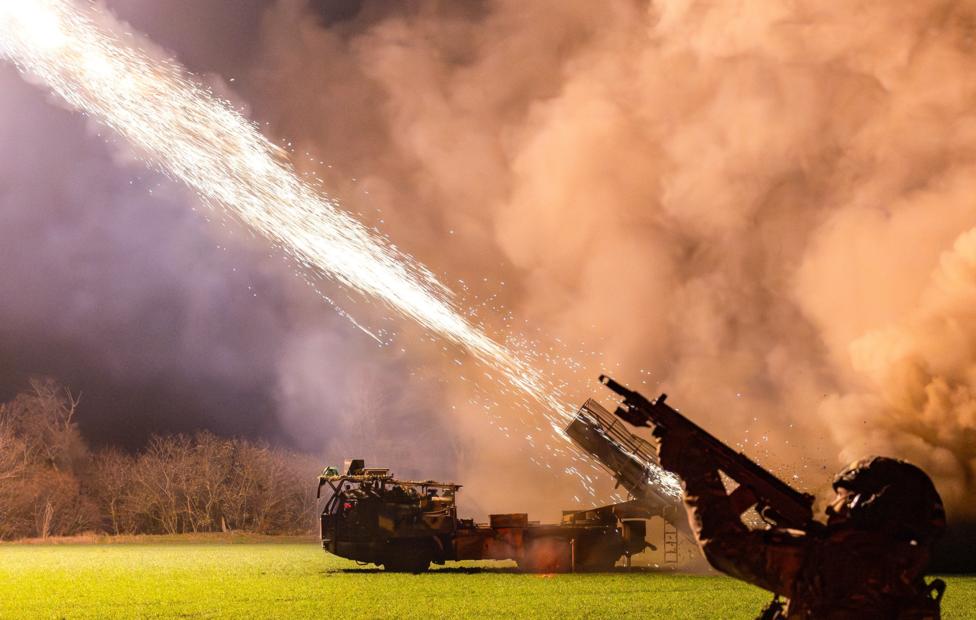 Rusiya Hava Hücumundan Müdafiə Sistemi 121 Ukrayna PUA-sını vurub